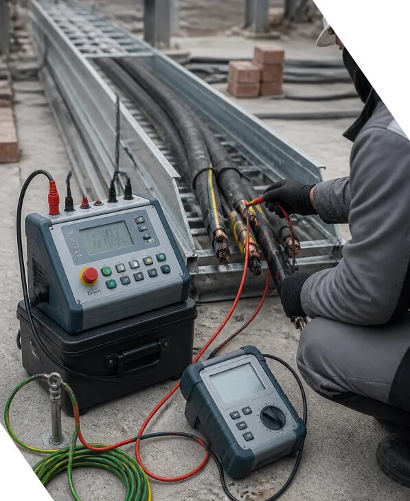 Испытание кабельных линий электроустановок в Морозовске